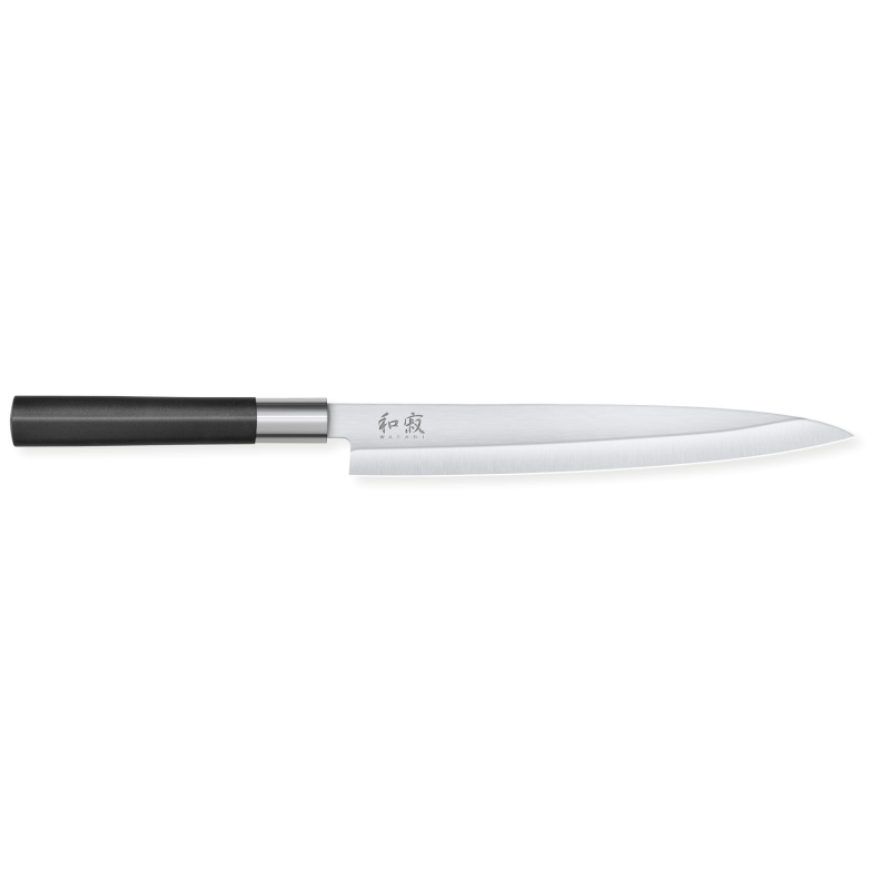 Messer Yanagiba Wasabi Black 21 cm KAI - Präzises Schneiden für Fisch, Sushi und Sashimi Messer Yanagiba Wasabi Black 21 cm KAI - Präzises Schneiden für Fisch, Sushi und Sashimi