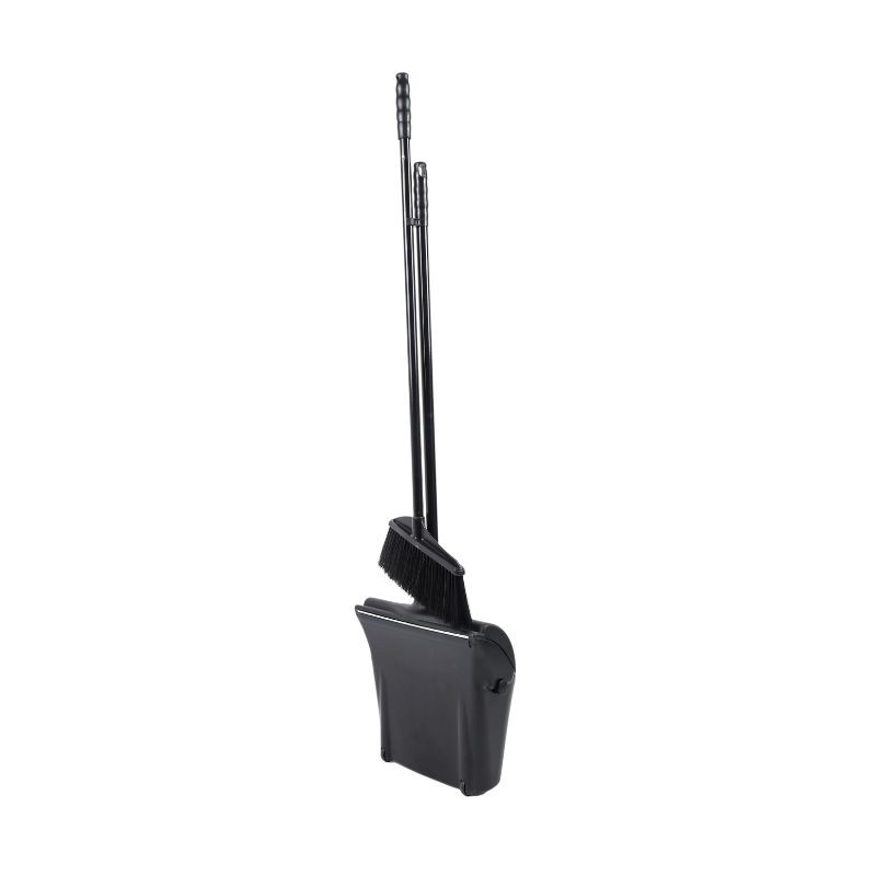 Broom with Dustpan Black Dynasteel - For impeccable hygiene in your restaurant Broom with Dustpan Black Dynasteel - For impeccable hygiene in your restaurant