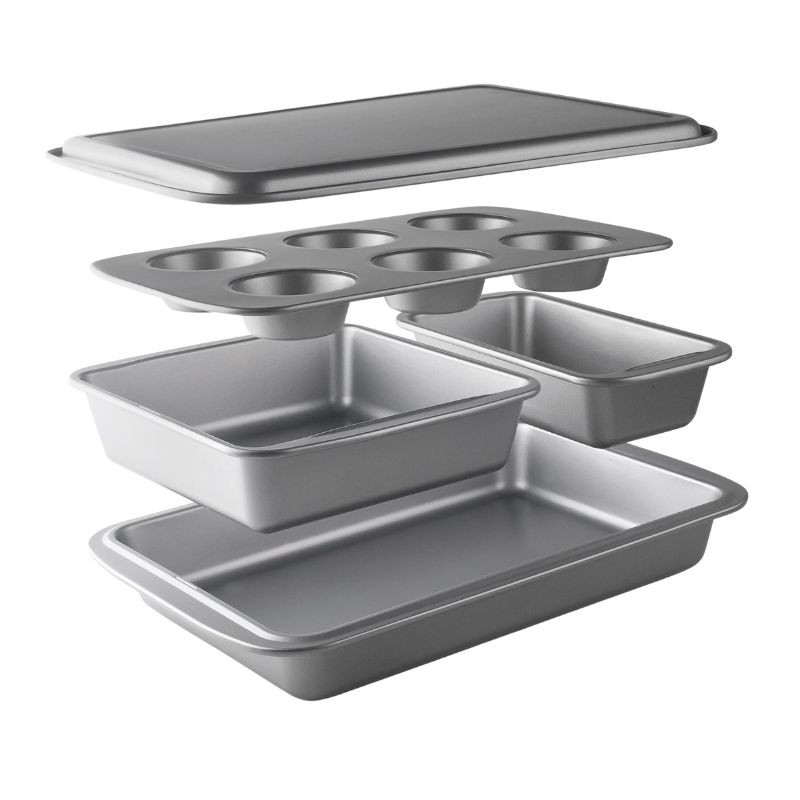 Set of 5 Lacor Baking Molds - Superior quality and optimal performance Set of 5 Lacor Baking Molds - Superior quality and optimal performance